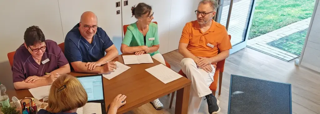 Team im Hospiz