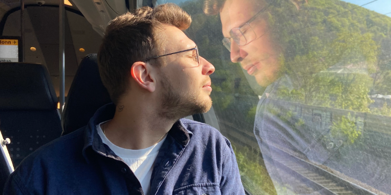 unser Praktikant Niclas