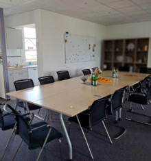 Konferenztisch in der Akademie